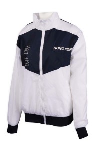 J831 訂製撞色風褸外套 香港選手衫 運動代表 風褸外套生產商